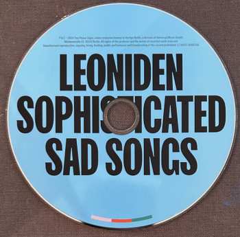 CD Leoniden: Sophisticated Sad Songs 620028