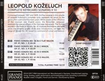 CD Leopold Koželuh: Complete Keyboard Sonatas - 10 316247