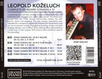 CD Leopold Koželuh: Complete Keyboard Sonatas • 11 325941