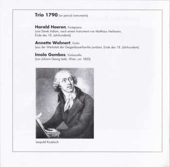 CD Leopold Koželuh: Piano Trios Vol. 3 333553