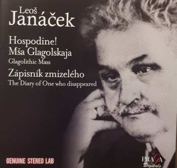 Album Leoš Janáček: Hospodine! Glagolithic Mass, Diary Of One Who Disappeared