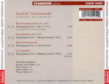 CD Karol Szymanowski: String Quartets 313871