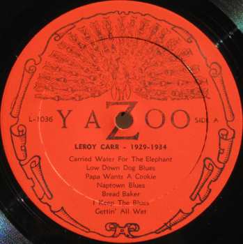 LP Leroy Carr: Naptown Blues 1929-1934 577916