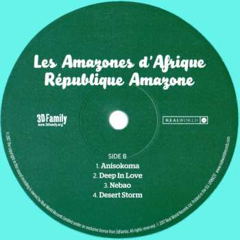 LP Les Amazones D'Afrique: République Amazone CLR 65393