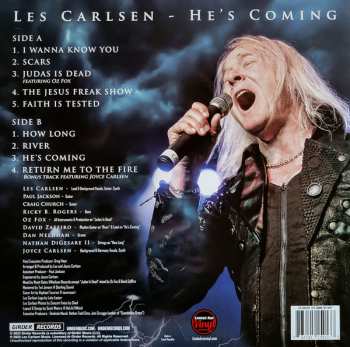 LP Les Carlsen: He's Coming LTD 591002