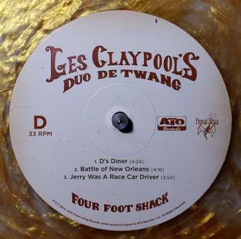 2LP Les Claypool's Duo De Twang: Four Foot Shack CLR | DLX 561485