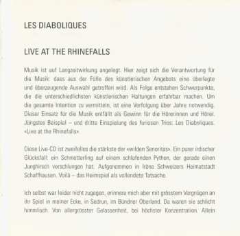 CD Les Diaboliques: Live At The Rhinefalls 628142