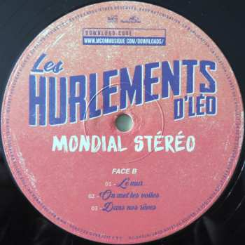 2LP Les Hurlements d'Léo: Mondial Stéréo 70206