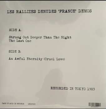 LP Les Rallizes Denudes: Les Rallizes Denudes 'France' Demos LTD 594000