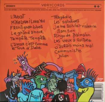 CD Les Wampas: Tempête, Tempête 639561