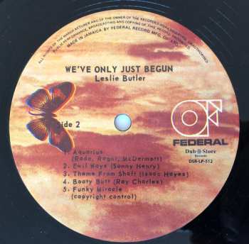 LP Leslie Butler Plus 3: We’ve Only Just Begun 608586