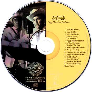 CD Flatt & Scruggs: Foggy Mountain Jamboree 594058