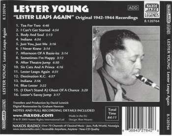 CD Lester Young: Lester Leaps Again - Original Recordings 1942-1944 584209