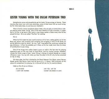 CD Lester Young: Lester Young With The Oscar Peterson Trio DIGI 613607