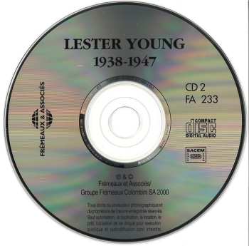 2CD Lester Young: Vol. 2 - New York - Los Angeles - 1938-1947 570106