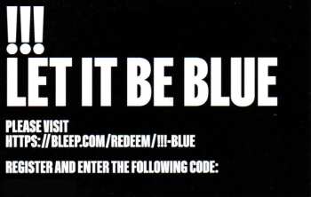 LP !!!: Let It Be Blue 560178