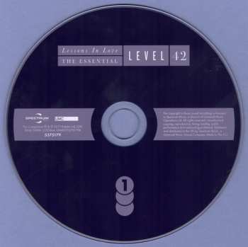 3CD Level 42: Lessons In Love - The Essential Level 42 294785