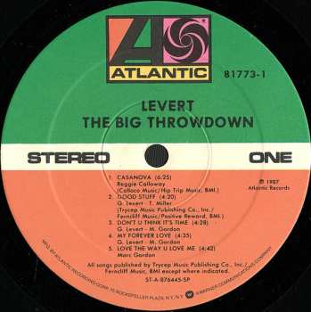 LP Levert: The Big Throwdown 604452