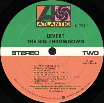 LP Levert: The Big Throwdown 604452