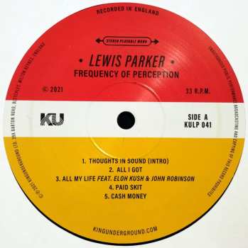 2LP Lewis Parker: Frequency Of Perception LTD 393482