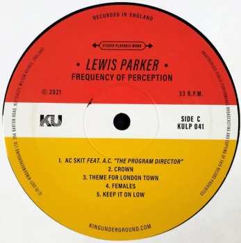 2LP Lewis Parker: Frequency Of Perception LTD 393482