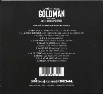 CD L'heritage Goldman: L'héritage Goldman (Volume 1) 574053