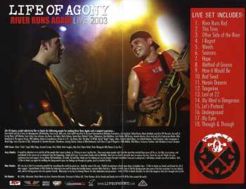 2CD/DVD Life Of Agony: River Runs Again: Live 2003 (Complete) 648880