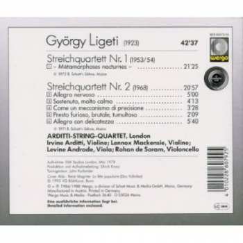 CD György Ligeti: Streichquartett Nr.1 / Streichquartett Nr. 2 381441