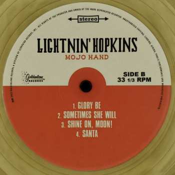 LP Lightnin' Hopkins: Mojo Hand CLR | LTD 619415