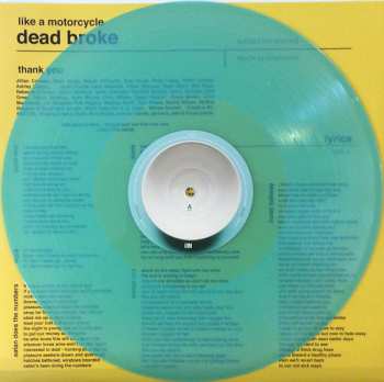 LP Like A Motorcycle: Dead Broke CLR | LTD 571777