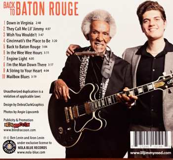 CD Lil' Jimmy Reed: Back To Baton Rouge 582180