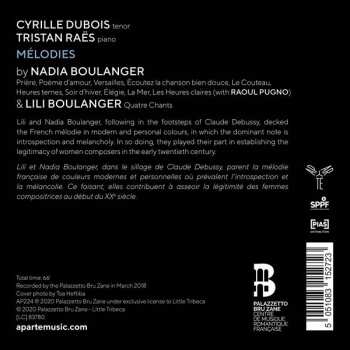 CD Cyrille Dubois: Mélodies 301174