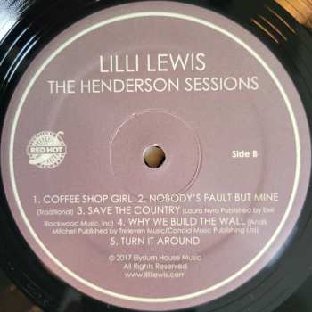 LP Lilli Lewis: The Henderson Sessions 585860