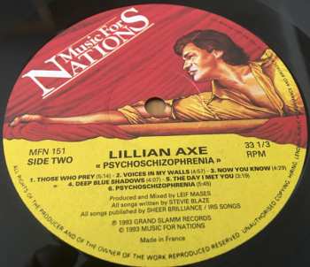 LP Lillian Axe: Psychoschizophrenia 418095