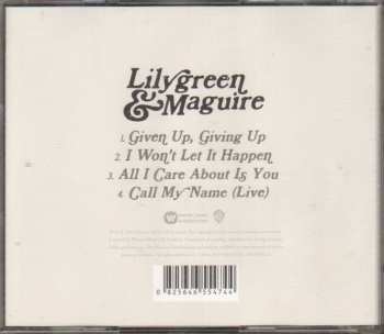 CD Lilygreen & Maguire: Given Up, Giving Up 655282