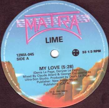 Album Lime: My Love