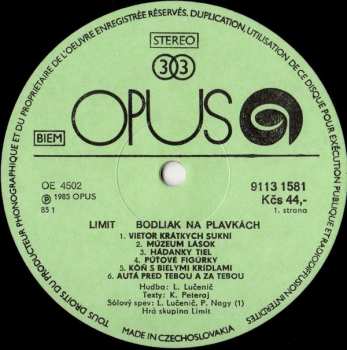 LP Limit: Bodliak Na Plavkách 378190