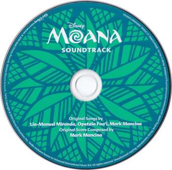 CD Lin-Manuel Miranda: Moana (Original Motion Picture Soundtrack) 640682