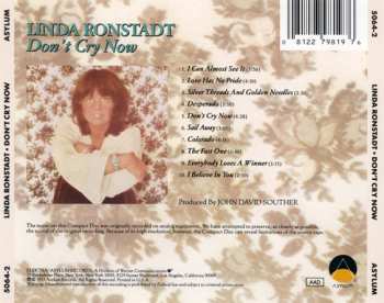 CD Linda Ronstadt: Don't Cry Now 585487