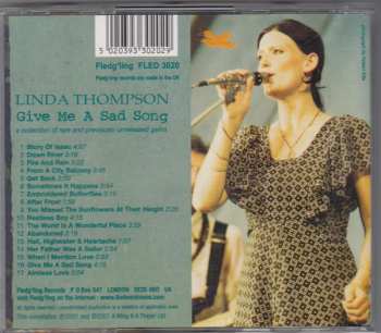 CD Linda Thompson: Give Me A Sad Song 544721