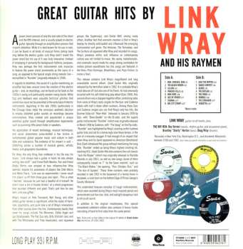 LP Link Wray And His Ray Men: Great Guitar Hits By Link Wray And His Raymen LTD 543906