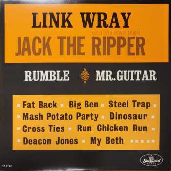 LP Link Wray And His Ray Men: Jack The Ripper CLR 566603