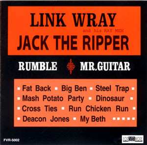 CD Link Wray And His Ray Men: Jack The Ripper 605652