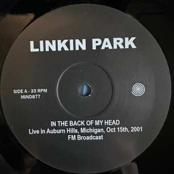 LP Linkin Park: In The Back Of My Head (Live in Auburn Hills, Michigan, Oct 15, 2001) PIC 618134