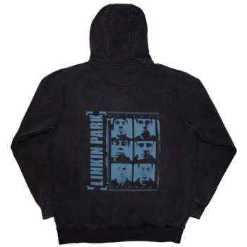 Merch Linkin Park: Linkin Park Unisex Pullover Hoodie: Meteora Portraits (back Print & Wash Collection) (medium) M