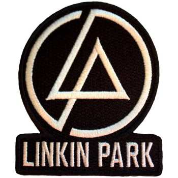 Merch Linkin Park: Standard Woven Patch Concentric Text Logo Linkin Park