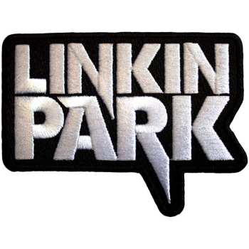 Merch Linkin Park: Standard Woven Patch White Logo Linkin Park