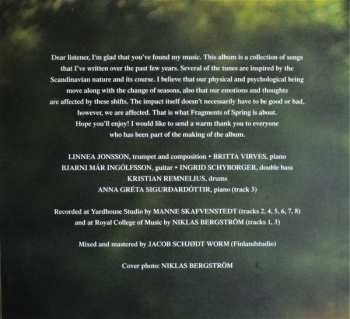 CD Linnea Jonsson: Fragments Of Spring 615639