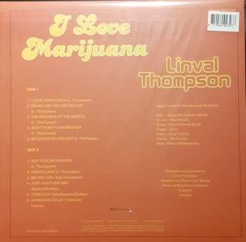 LP Linval Thompson: I Love Marijuana CLR | LTD | NUM 546107