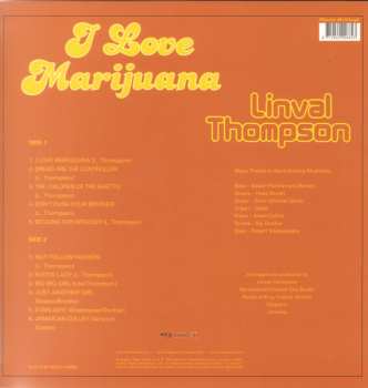 LP Linval Thompson: I Love Marijuana CLR | LTD | NUM 546107